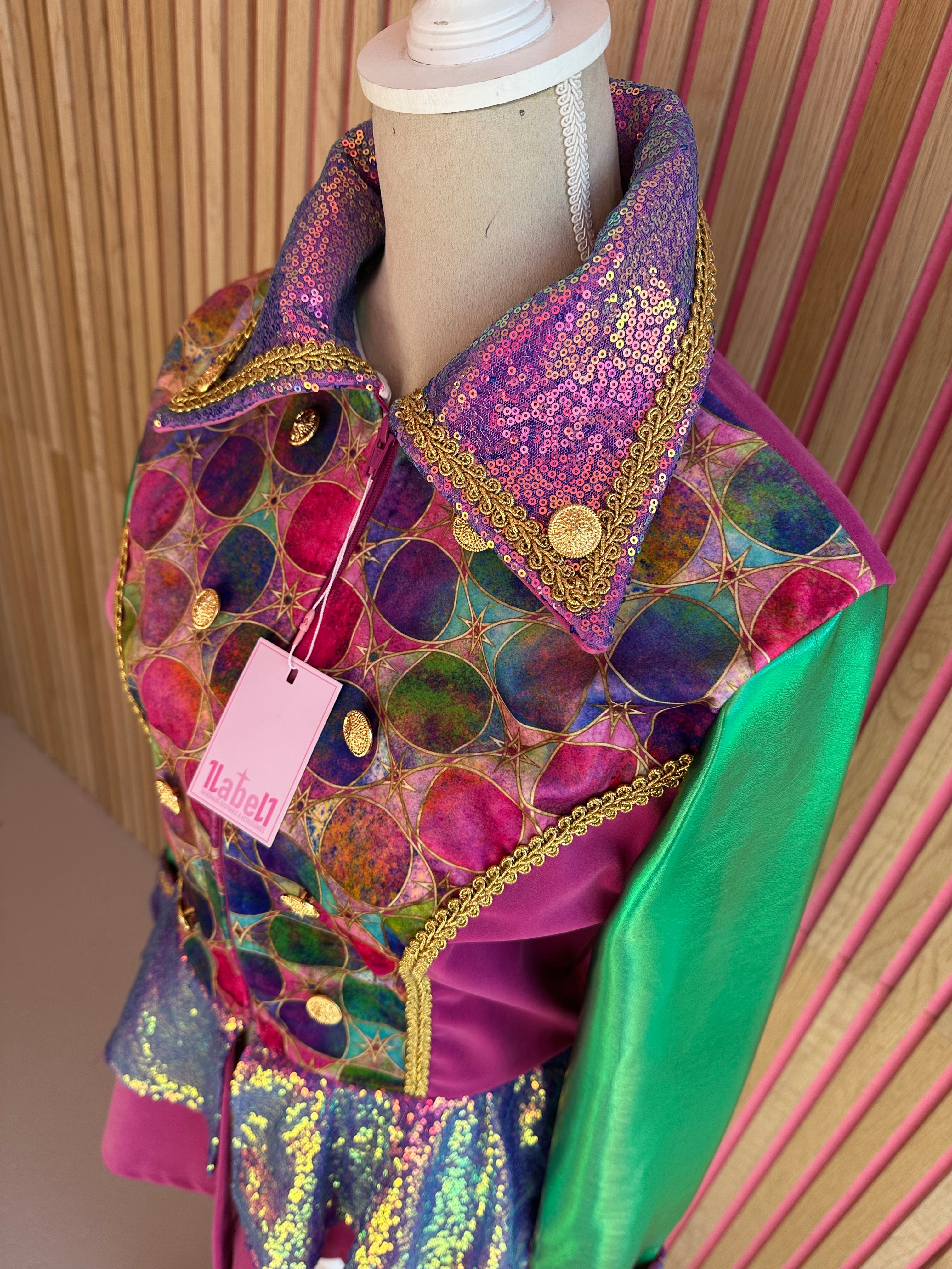 Jasje galaxy met glitter maat M