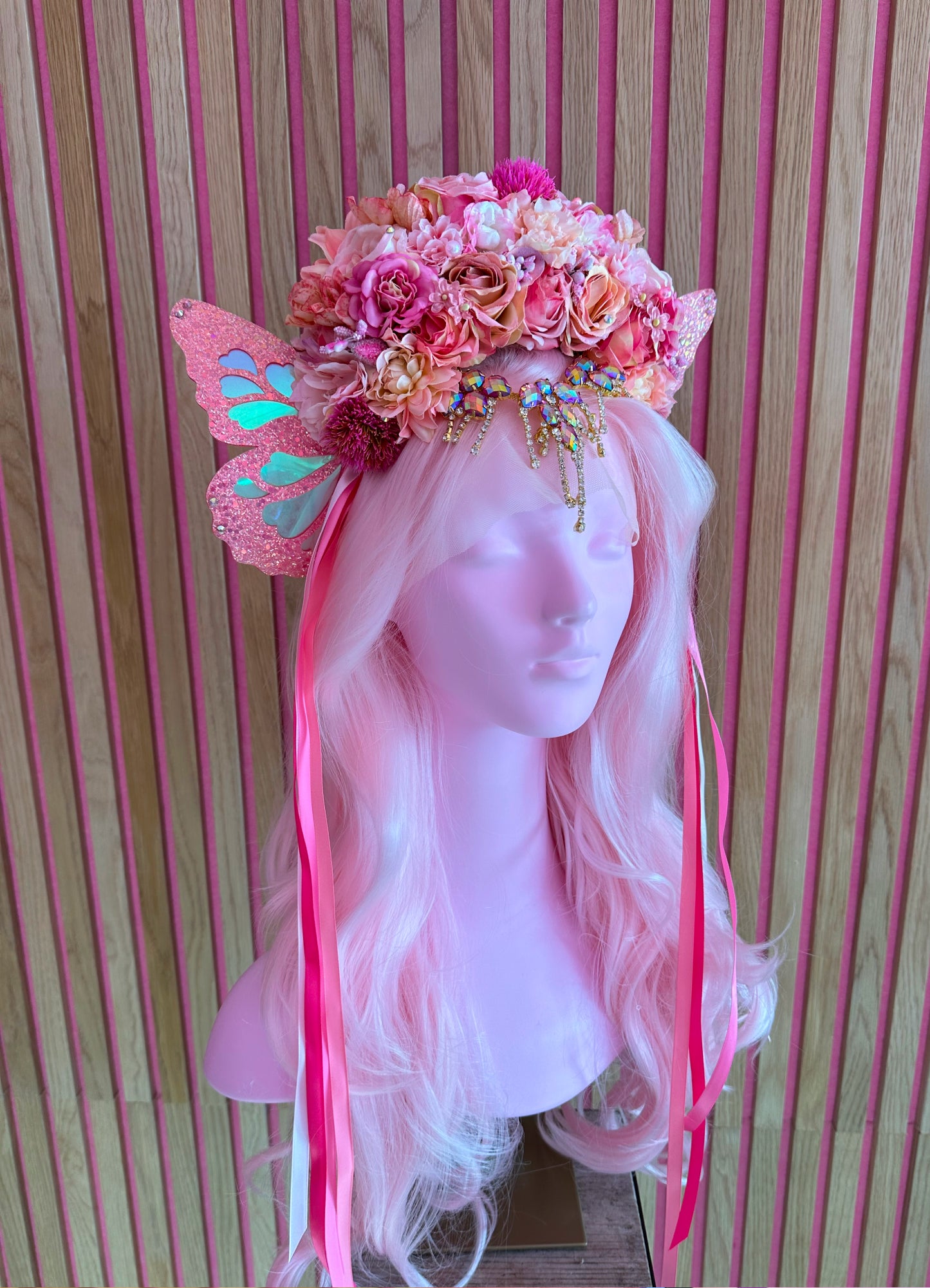 Bloemenband vlinder 1