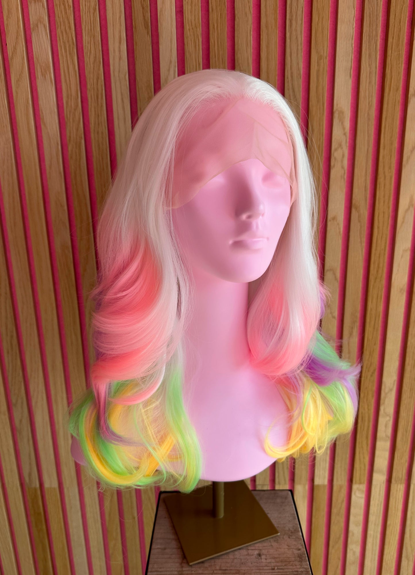 lace Front wigs color splash
