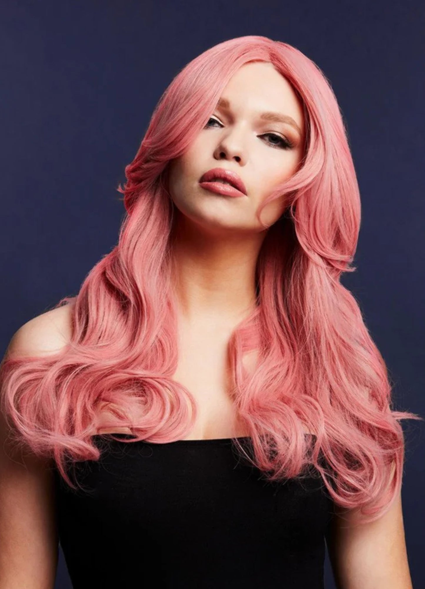 Pruik Nicole ash pink