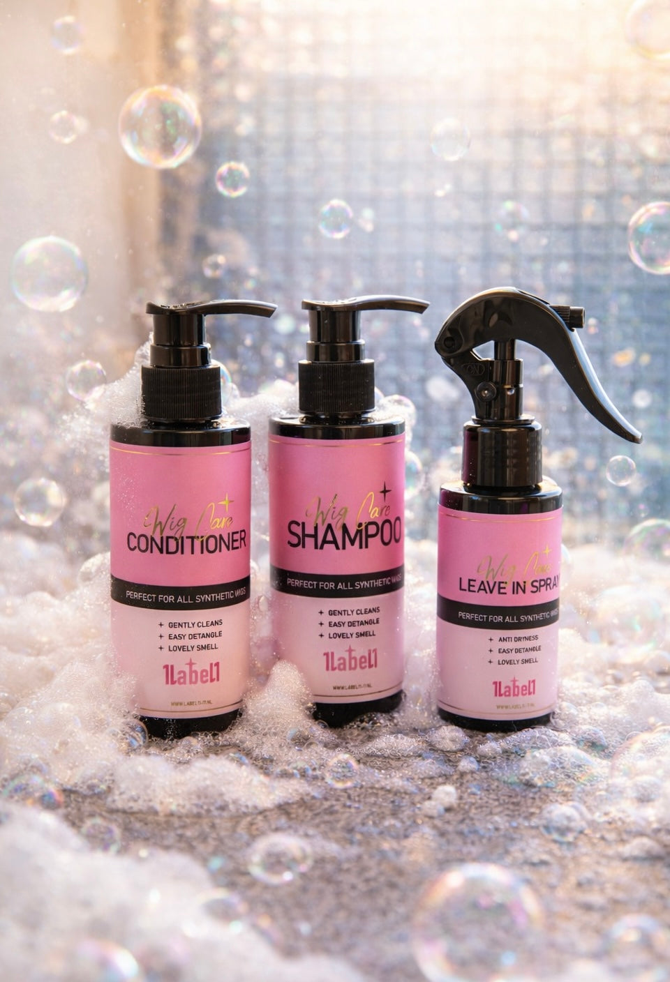 Onderhoudset Lace front wigs